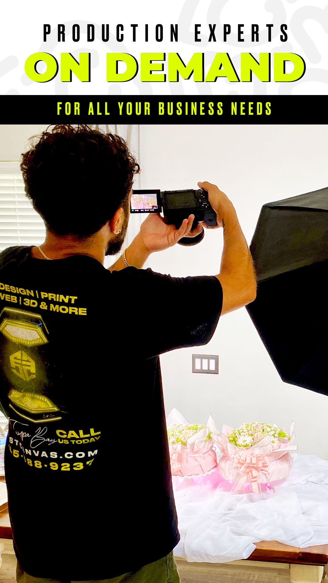 Photography Services by East Canvas in Tampa.