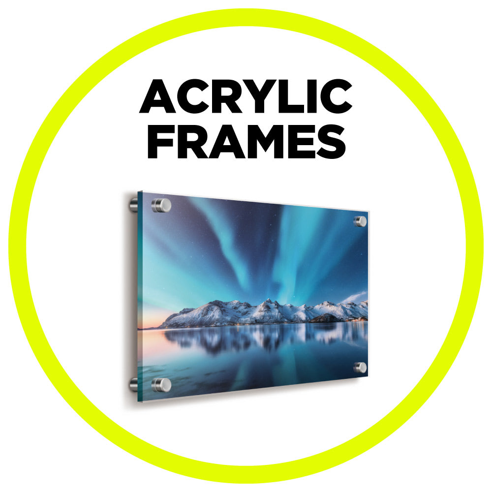 Acrylic Frames Design & Print by East Canvas in Tampa 