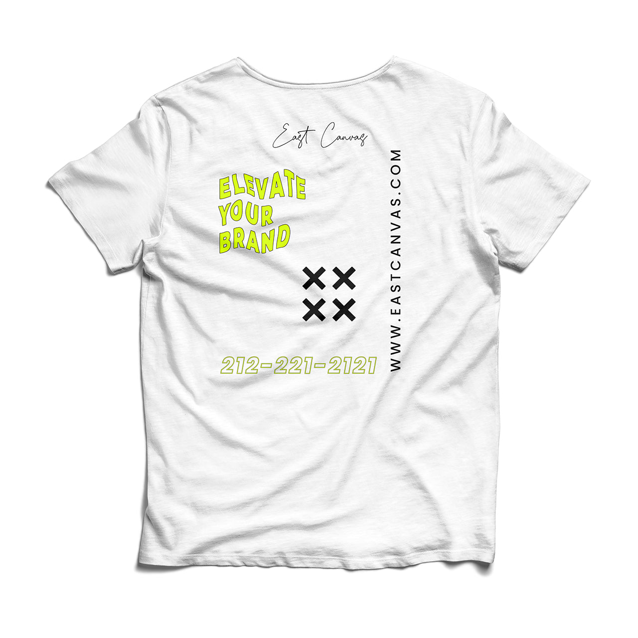 East Canvas | 100% Cotton Unisex Custom T-shirt