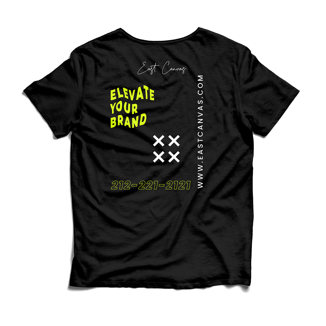 East Canvas | 100% Cotton Unisex Custom T-shirt