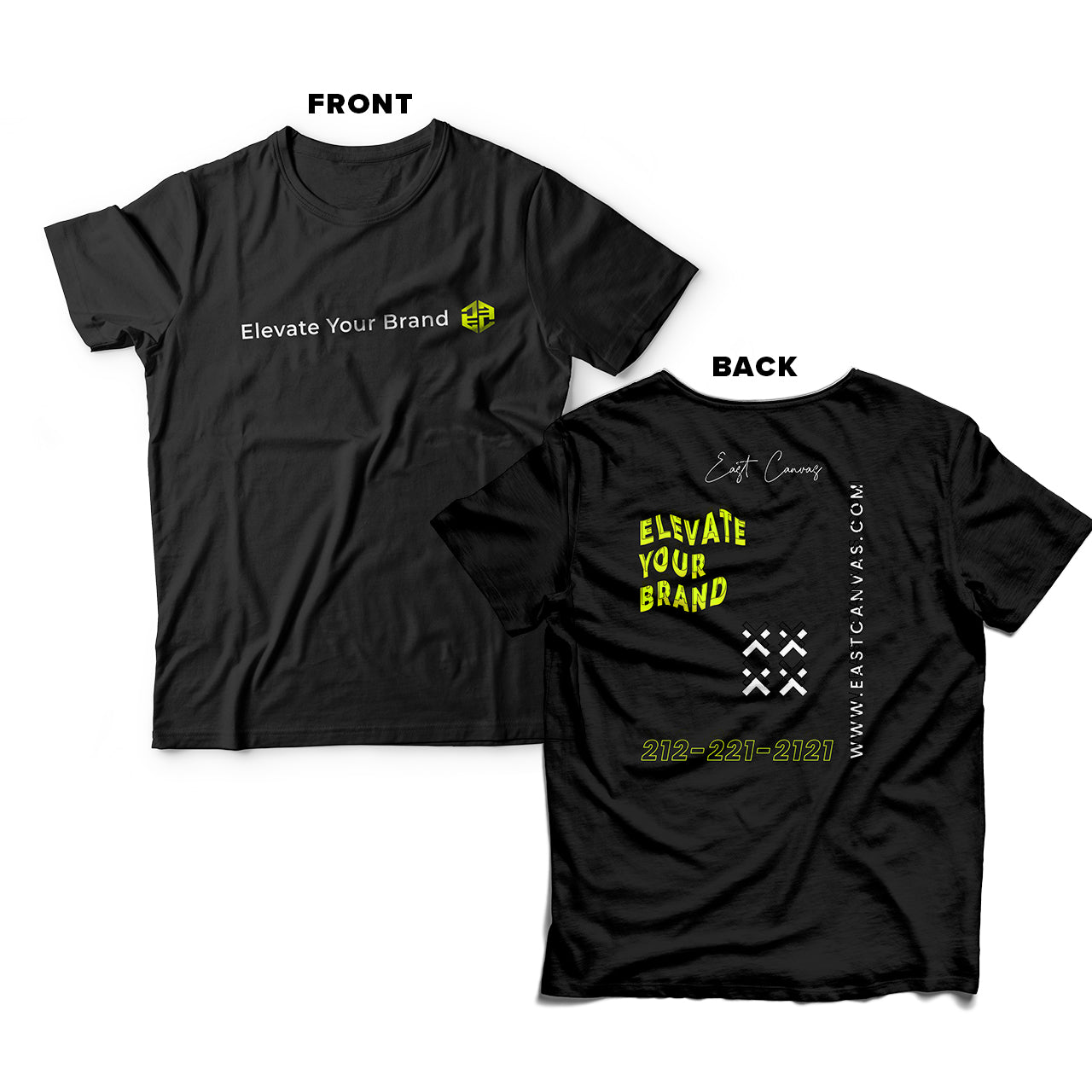 East Canvas | 100% Cotton Unisex Custom T-shirt